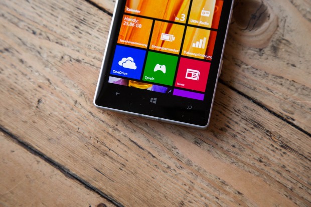 Wie beim Lumia 1520 ist es möglich, drei Spalten Kacheln auf dem Startbildschirm darzustellen. (Bild: Fabian Hamacher/Golem.de)